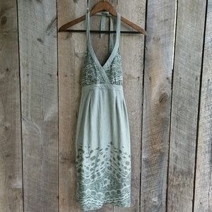 Athleta Halter Top Dress Juniper Sm